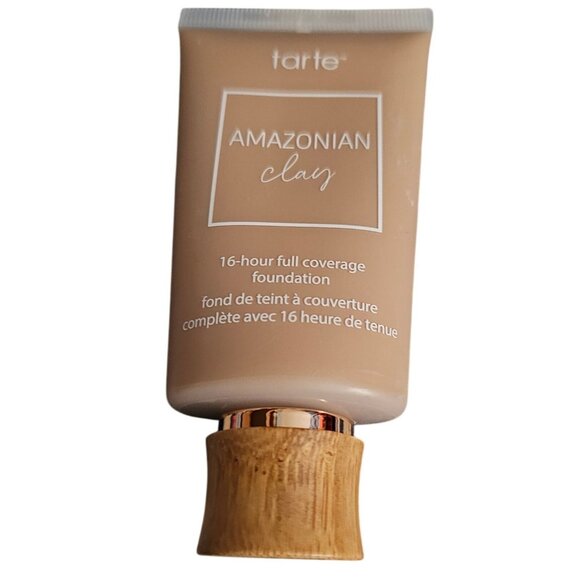 Tarte Amazonian Clay 16-Hour Full Coverage Foundation Tan Deep Sand 50ml Bamboo - Picture 1 of 4